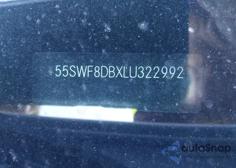 2020 Mercedes-Benz C 300 из США, поврежденный, VIN 55SWF8DBXLU322992